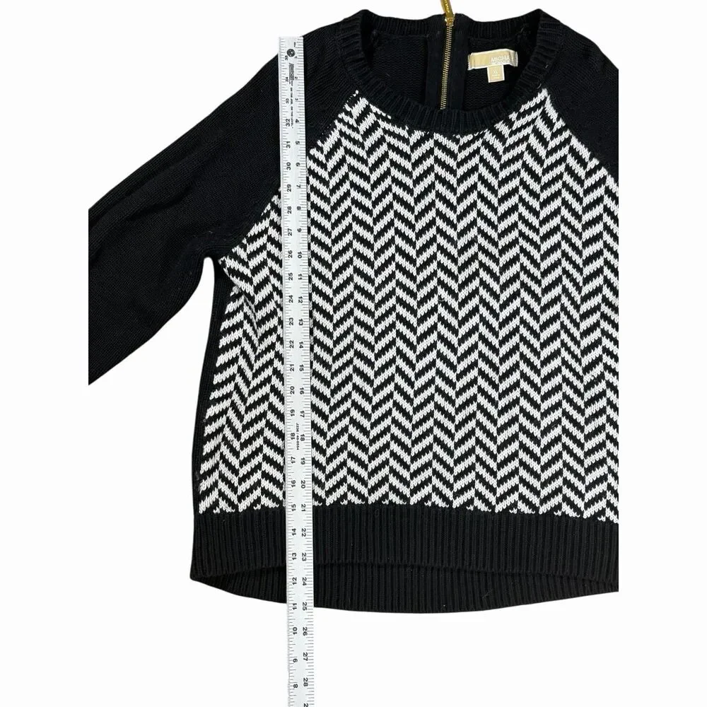 Michael Kors Women’s Zip Back Sweater, Size XL